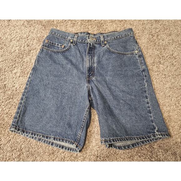 Levi's Other - Levis 550 Relaxed Fit Jean Shorts Jorts Mens Sz 34 Made In USA Blue